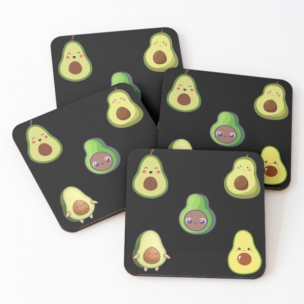 Item preview, Cute Avocado Sticker Pack - Avocado Lovers designed and sold by CaitU.