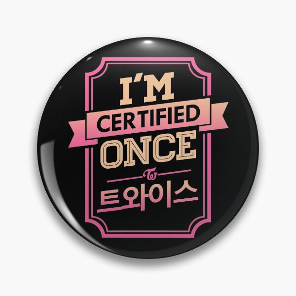 Item preview, Certified ONCE - TWICE designed and sold by skeletonvenus.