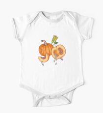 Pumpkin night life pattern One Piece - Short Sleeve