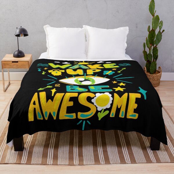 Item preview, Wake Up Be Awesome | Back To School designed and sold by dipimoda.