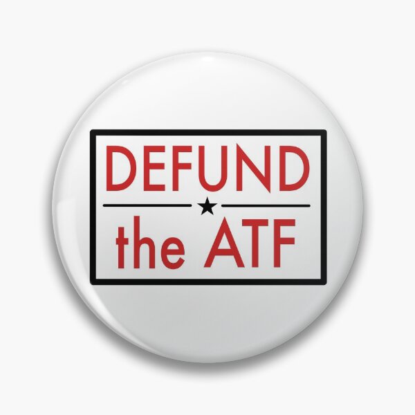 Item preview, Defund ATF sticker designed and sold by Sticker-Flix.