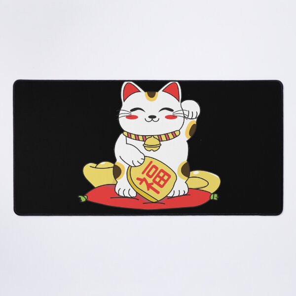 Item preview, Kawaii Maneki Neko designed and sold by YueHeng Creates ⭐⭐⭐⭐⭐.