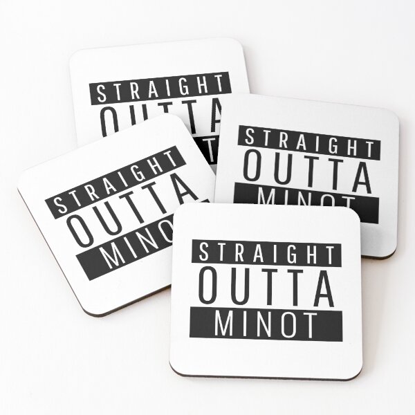 Item preview, Straight Outta Minot North Dakota  designed and sold by Teelogic.