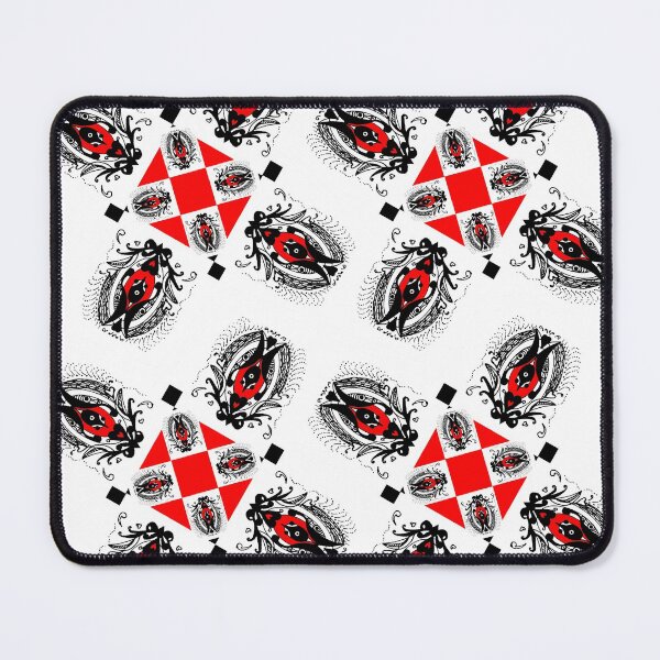 Item preview, Miniatures 11 Var 4 Pattern in Black and Red designed and sold by Heatherian.