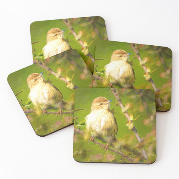 Item preview, Prinia on a branch designed and sold by Pravine Chester.