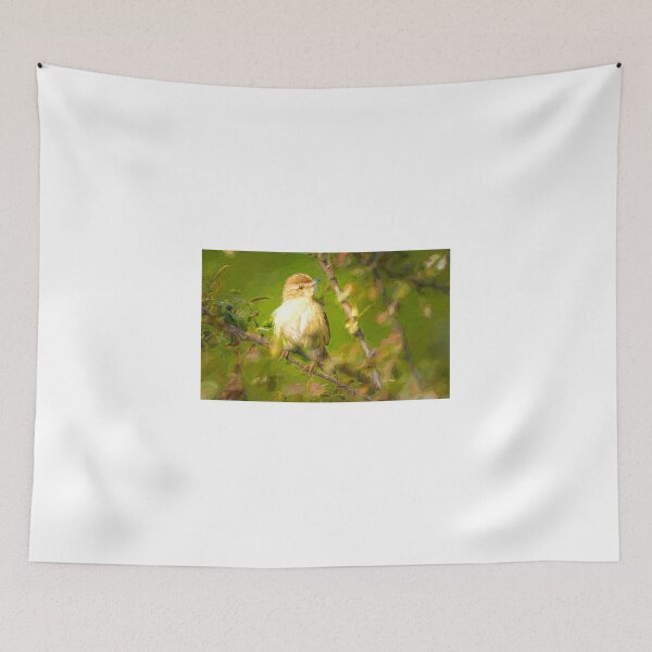 Item preview, Prinia on a branch designed and sold by Pravine Chester.