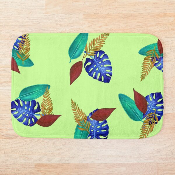 Item preview, Tropical leaves pattern designed and sold by Timur Chelyadnik.