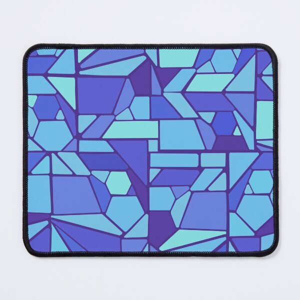 Item preview, Stained glass mosaic blue designed and sold by QuirkyCraftz.