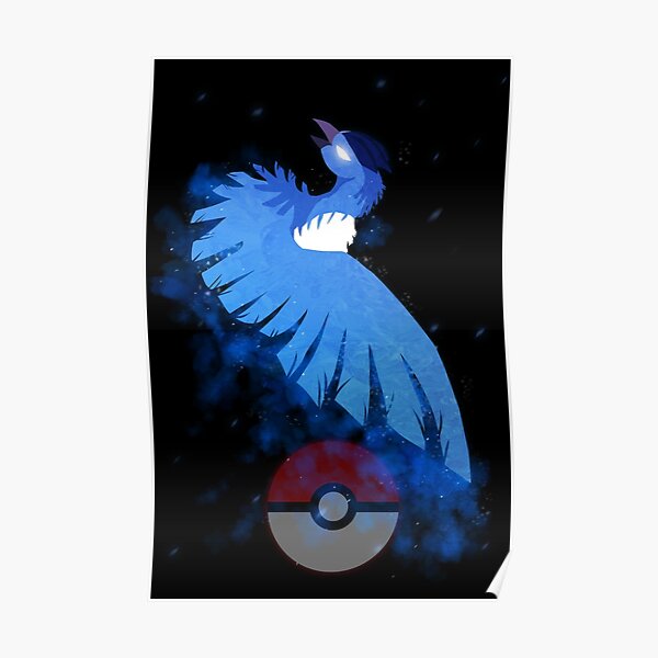 Articuno Legendary bird Poster