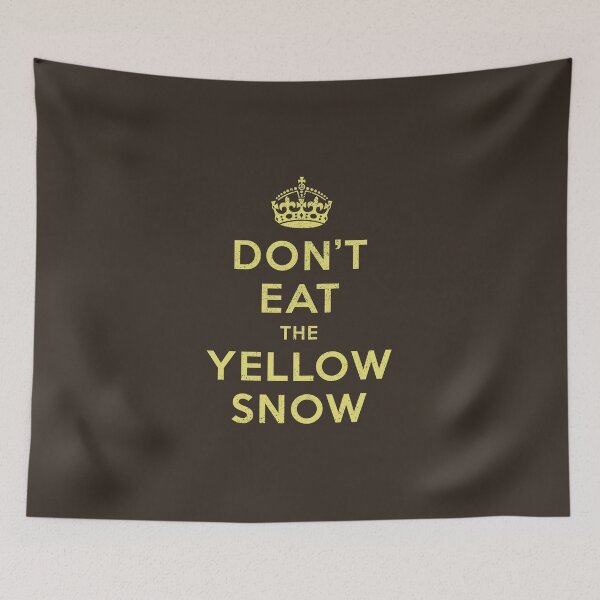 Item preview, Yellow Snow designed and sold by siggyspatsky.