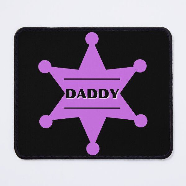 Item preview, Daddy Purple badge designed and sold by CaitU.