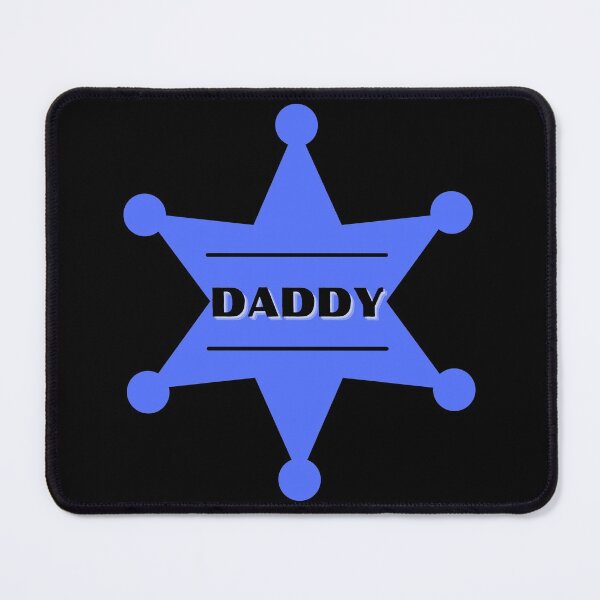 Item preview, Daddy Blue badge designed and sold by CaitU.