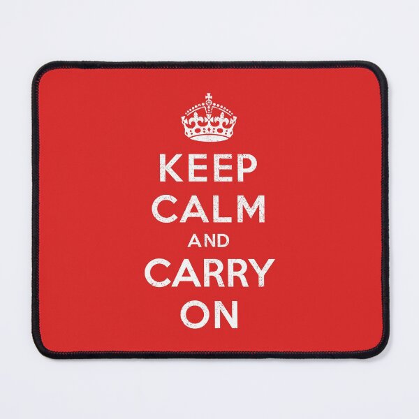 Item preview, Keep Calm And Carry On (Vintage Original Design) designed and sold by siggyspatsky.