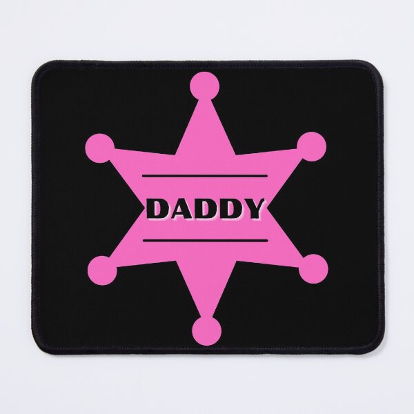 Item preview, Daddy Pink badge designed and sold by CaitU.