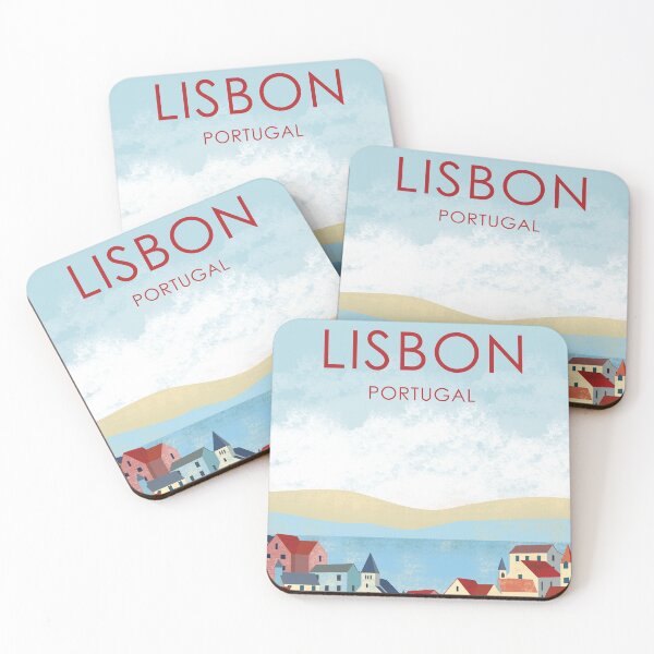 Item preview, Lisboa Lisboa Portugal cartel de viaje vintage designed and sold by Arctic frame studio.