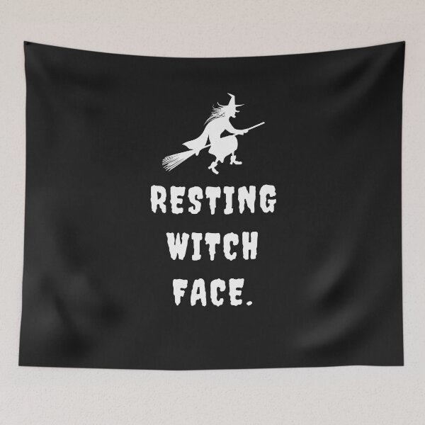 Item preview, Resting Witch Face. designed and sold by 2-Of-A-Kind.