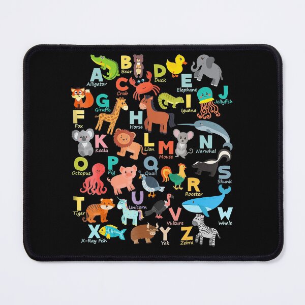 Artikelvorschau, Alphabet Tier ABCs Lernen entworfen und verkauft von JaniceRuthArts.