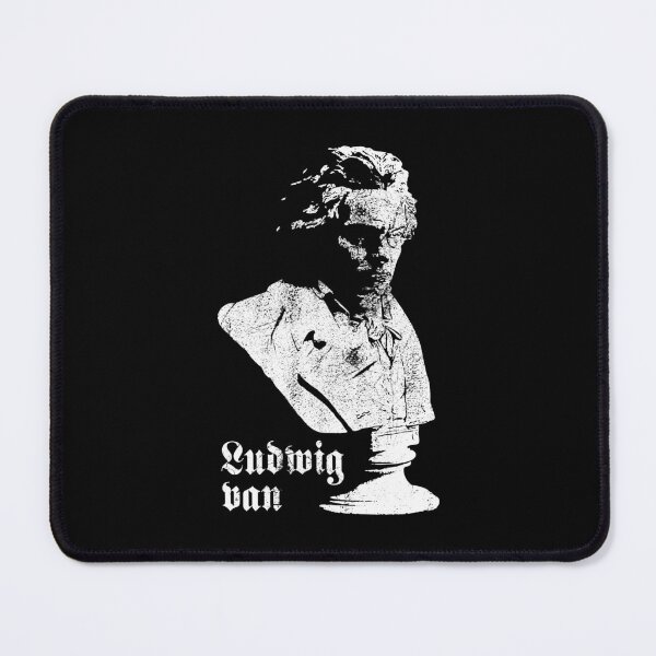 Item preview, Ludwig van (distressed design) designed and sold by siggyspatsky.