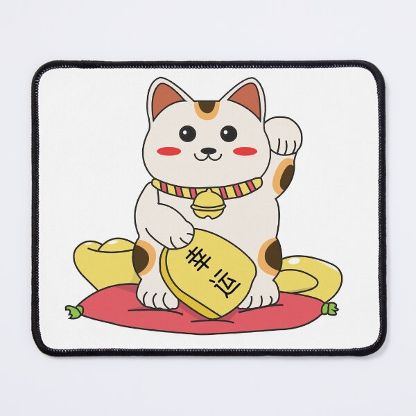 Item preview, Kawaii Maneki Neko designed and sold by YueHeng Creates ⭐⭐⭐⭐⭐.