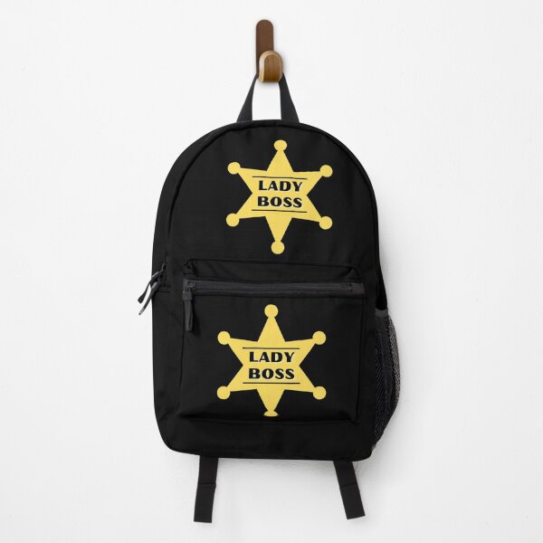 Item preview, Lady Boss Yellow Badge - National Boss Day designed and sold by CaitU.
