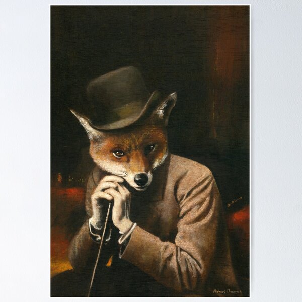 Anthropomorphic Fox Posters for Sale