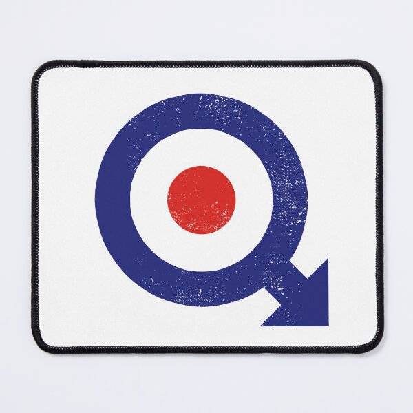 Item preview, Mod Target with arrow (distressed design) designed and sold by siggyspatsky.