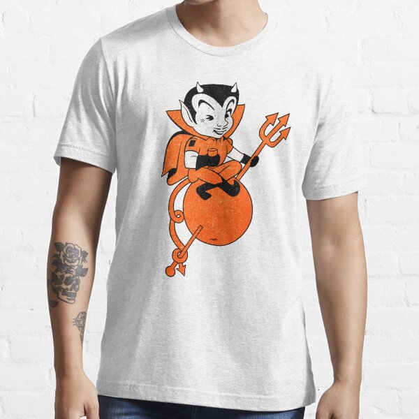 "Defunct 1960s Orange Julius Logo with Winking Devil" Tshirt by