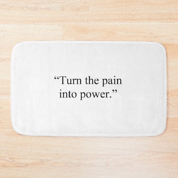 Item preview, TURN THE PAIN INTO POWER designed and sold by SAVAGEwav.