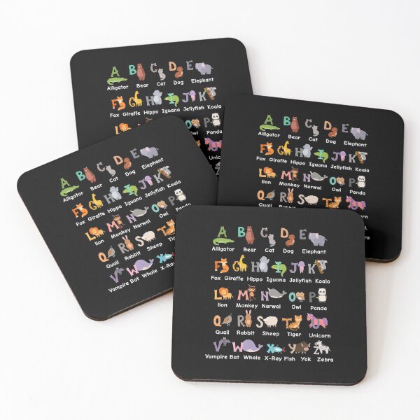 Item preview,  Alphabet Animal ABCs Learning designed and sold by JaniceRuthArts.