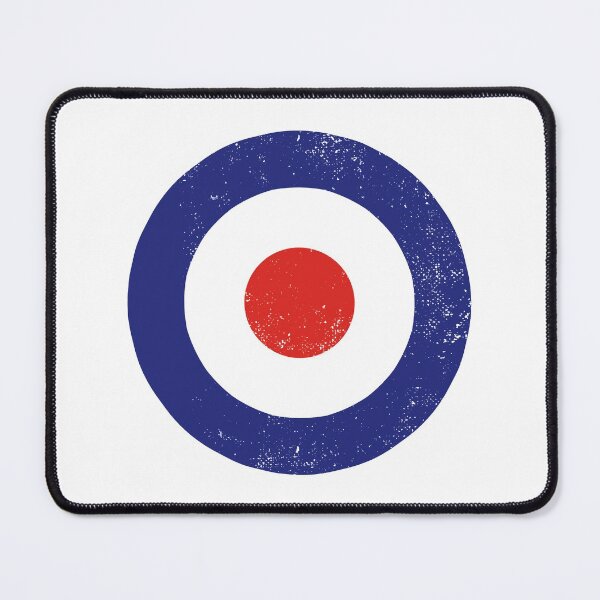 Item preview, Mod Target (distressed design) designed and sold by siggyspatsky.