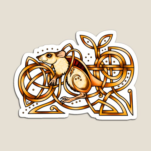 Celtic Rat Magnet