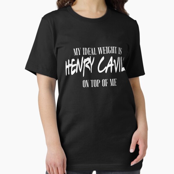 Aperçu de l'œuvre Mon poids idéal est Henry Cavill sur moi créée et vendue par Laajab29.