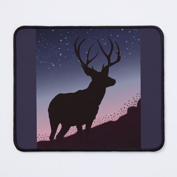 Item preview, Stag Silhouette designed and sold by Pattokarts.