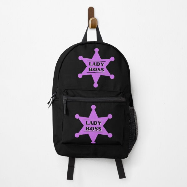 Item preview, Lady Boss Purple Badge - National Boss Day designed and sold by CaitU.