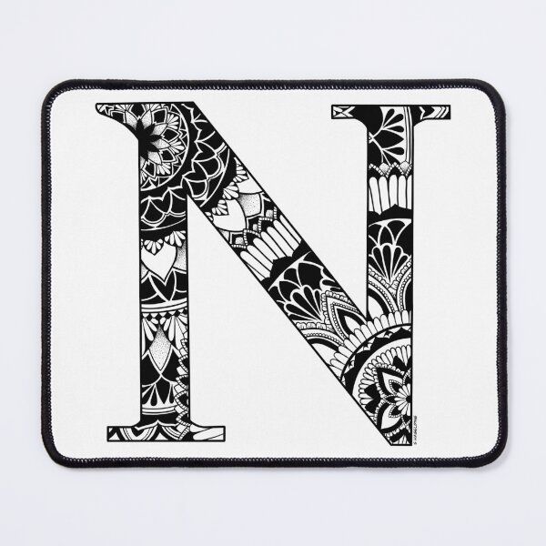 Item preview, Mandala Letter Capital N designed and sold by Shaseldine.