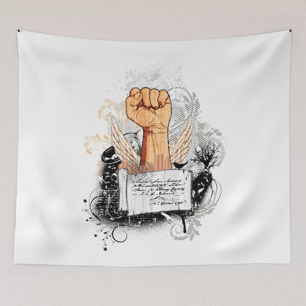 Item preview, Fist Viva La Revolution  designed and sold by Dannydoesrock.