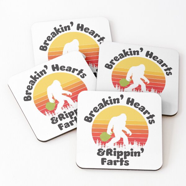 Item preview, Bigfoot Breakin' Hearts & Rippin' Farts designed and sold by RoguePixel.
