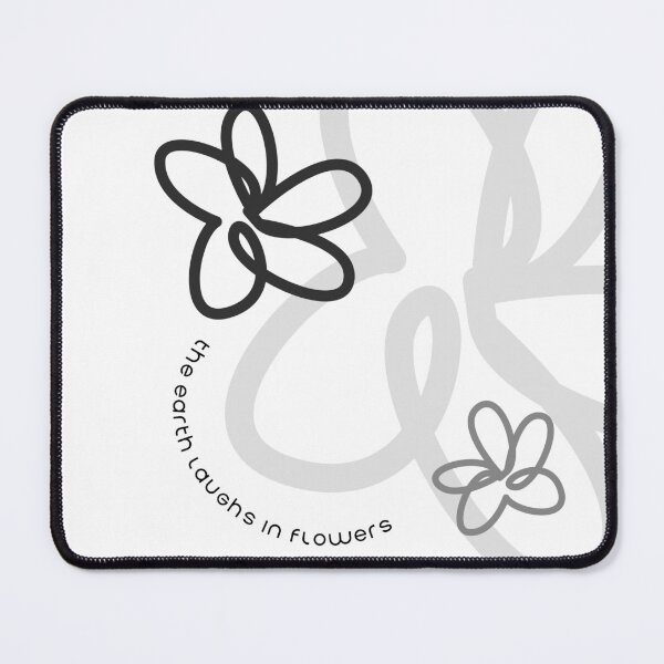 Item preview, Abstract The Earth Laughs in Flowers - florists, gardeners and nature lovers.  Caroline Laursen original designed and sold by Caroline Laursen.