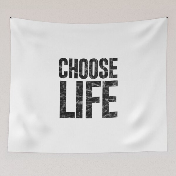 Item preview, CHOOSE LIFE designed and sold by siggyspatsky.