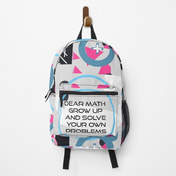 Item preview, Dear math grow up and solve your own problems designed and sold by Rawan Hussien.