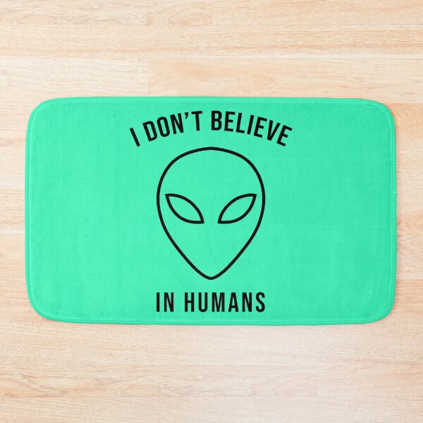 Item preview, I Don't Believe in Humans (Line Black) designed and sold by SoulArtLove.
