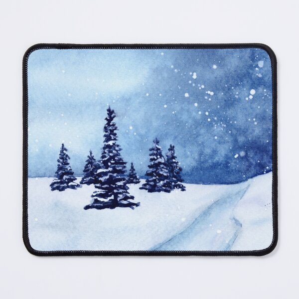 Item preview, Blue Snowscape designed and sold by Pattokarts.