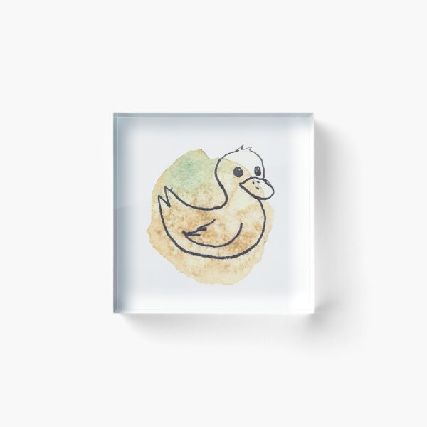 Item preview, Watercolour Duckie #2 designed and sold by Old Soul Imagination .