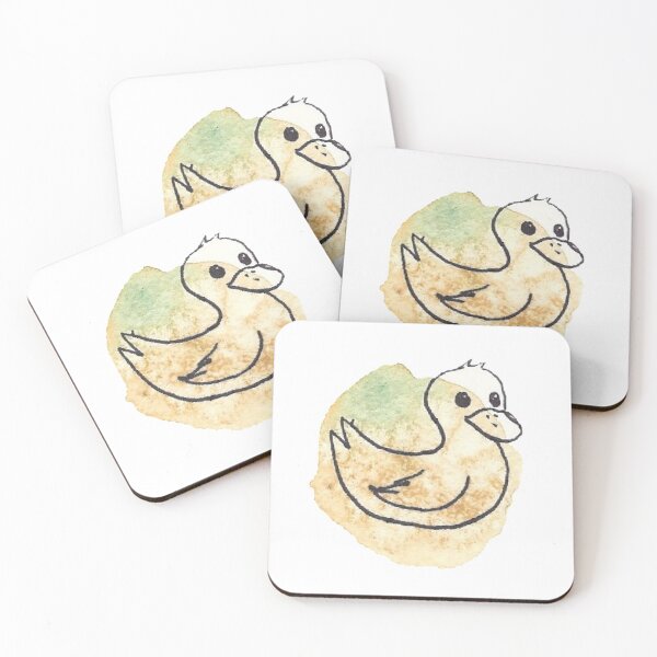 Item preview, Watercolour Duckie #2 designed and sold by Old Soul Imagination .