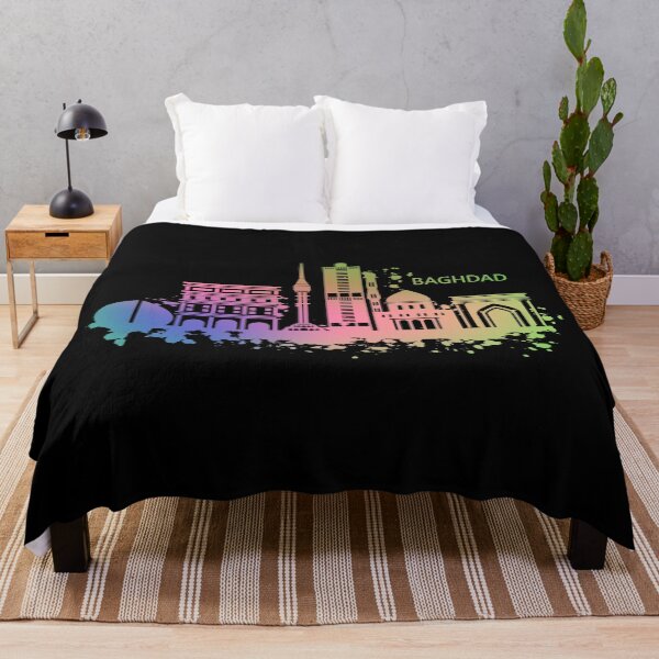 Item preview, Baghdad Watercolor Skyline designed and sold by AwesomeProject.