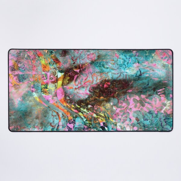 Item preview, Coral Reef Abstract Monoprint designed and sold by Heatherian.