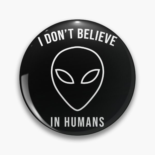 Item preview, I Don't Believe in Humans (Line White) designed and sold by SoulArtLove.