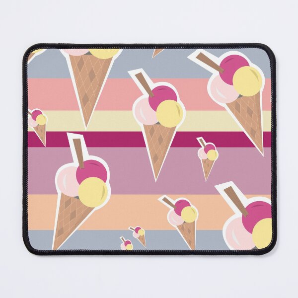 Item preview, Ice cream holiday vacation summer fun - seamless pattern. Caroline Laursen Original designed and sold by Caroline Laursen.