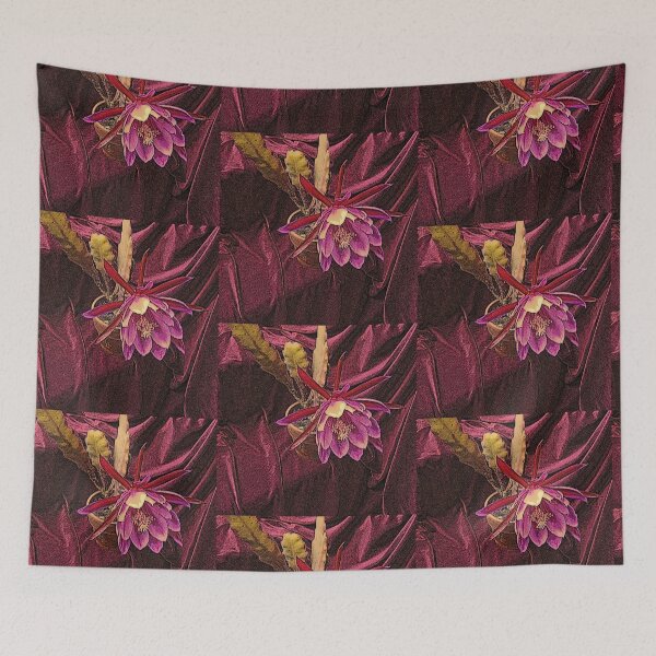 Item preview, Velvetized Cactus Flower - Epiphyllum Midnight designed and sold by Michael May.