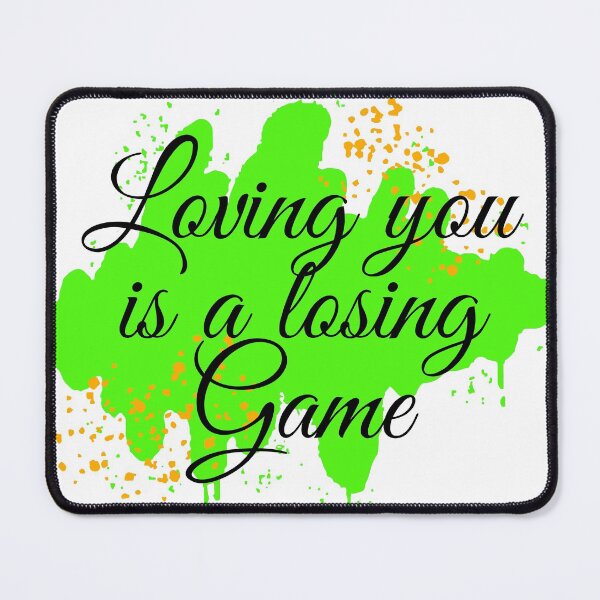 Item preview, Loving you is a losing Game designed and sold by Wisaka.